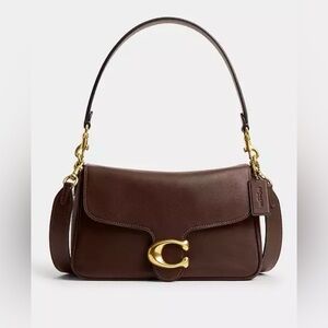 Coach Soft Tabby Shoulder Bag Maple/Brass